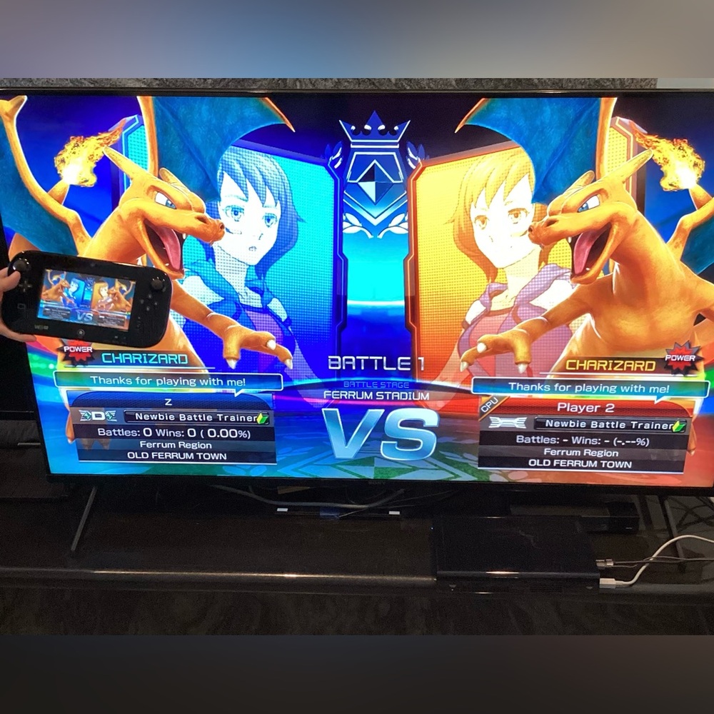 Nintendo Wii U Console 32GB Black & Gamepad System Complete Pokemon Gengar - Picture 6 of 16